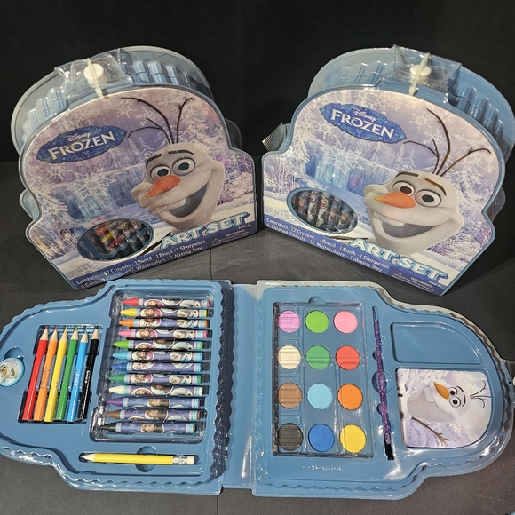 Disney's Frozen Toy/Party Lot Marble Run Art Set Book Party Favors READ - Picture 3 of 13